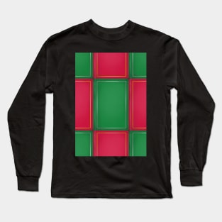 Christmas Book Tiles Long Sleeve T-Shirt